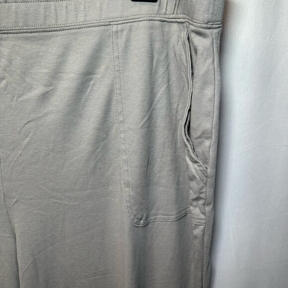 Haven Well Within Gray Jogger Pants 100% Cotton Pockets Elastic Waist XXL - Picture 2 of 7